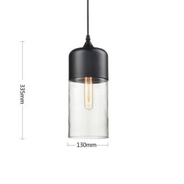 The Nordic Creative Stair Shop'S Art Wrought Iron Glass Chandelier Lamp