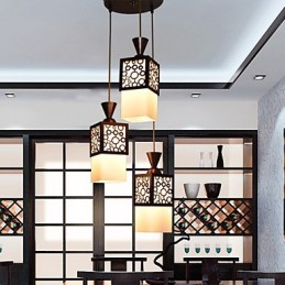 American Country Woodiness Droplight Lamp Light