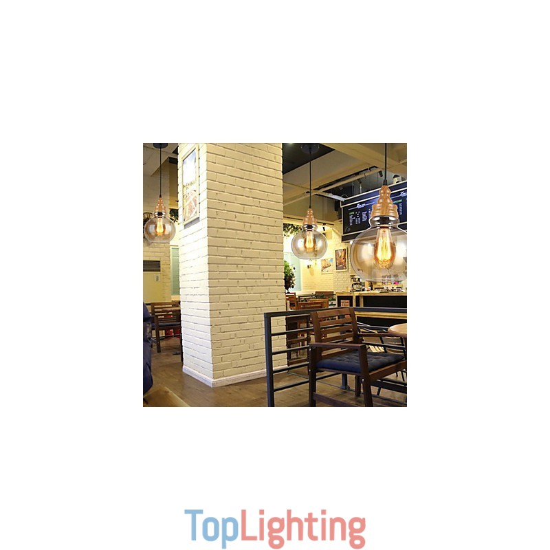 Northern American Creative Wood Grain Crystal Lamp Restoring Ancient Ways Lamp Light
