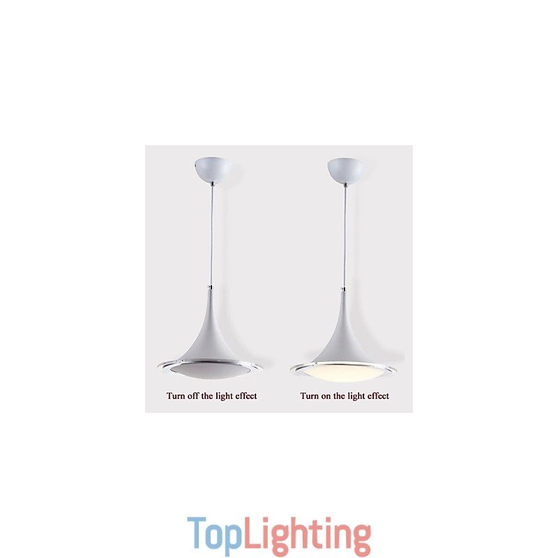 Trumpet Pendant Light Droplight Acrylic Chandelier