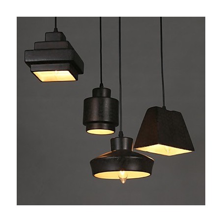 American Country Retro Glass Chandelier Rusty Sitting Droplight American Country Retro Glass Chandelier Rusty Sitting Droplight