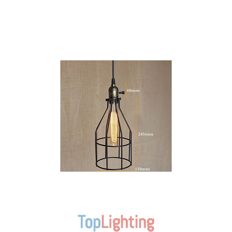 Americange Industrial Retro Small Chandelier