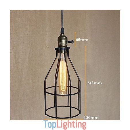 Americange Industrial Retro Small Chandelier Americange Industrial Retro Small Chandelier