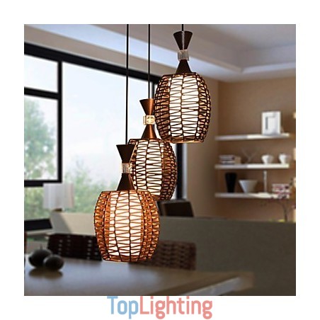 Cany Art Weaving Classical Contracted Droplight Lamp Light Cany Art Weaving Classical Contracted Droplight Lamp Light