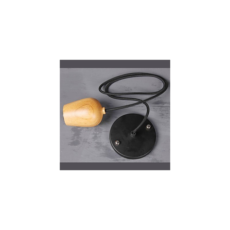 Country Mini Style Others Wood Bamboo Pendant Light Garage