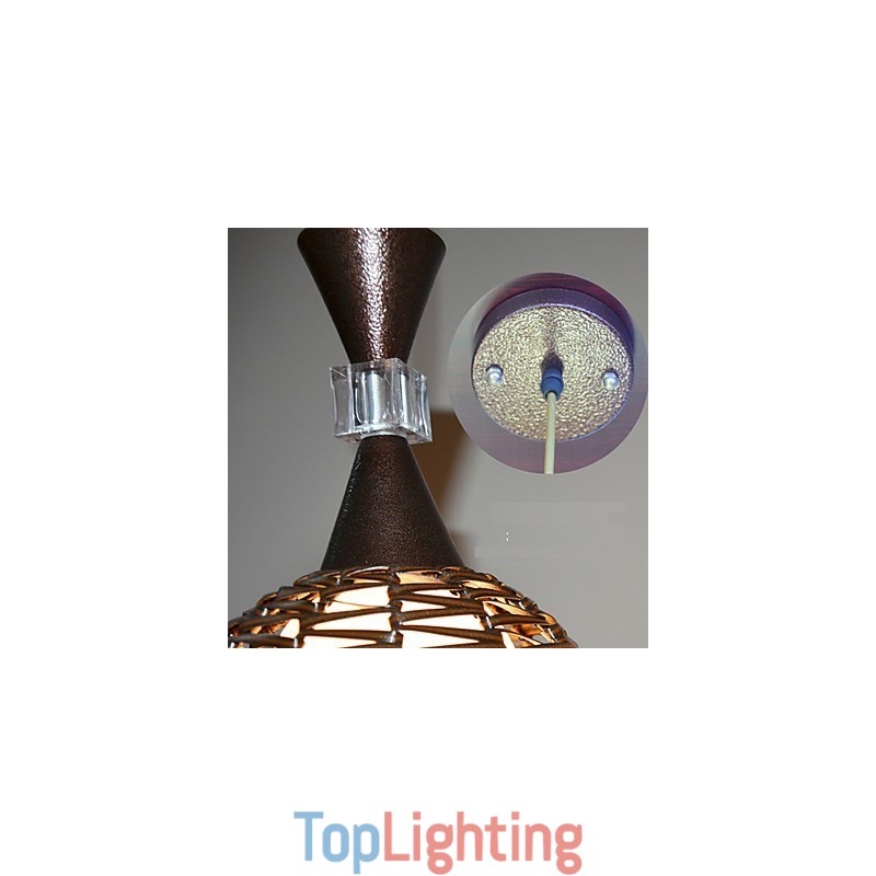 Rural Cany Art Weaving Classical Contracted Droplight Lamp Light