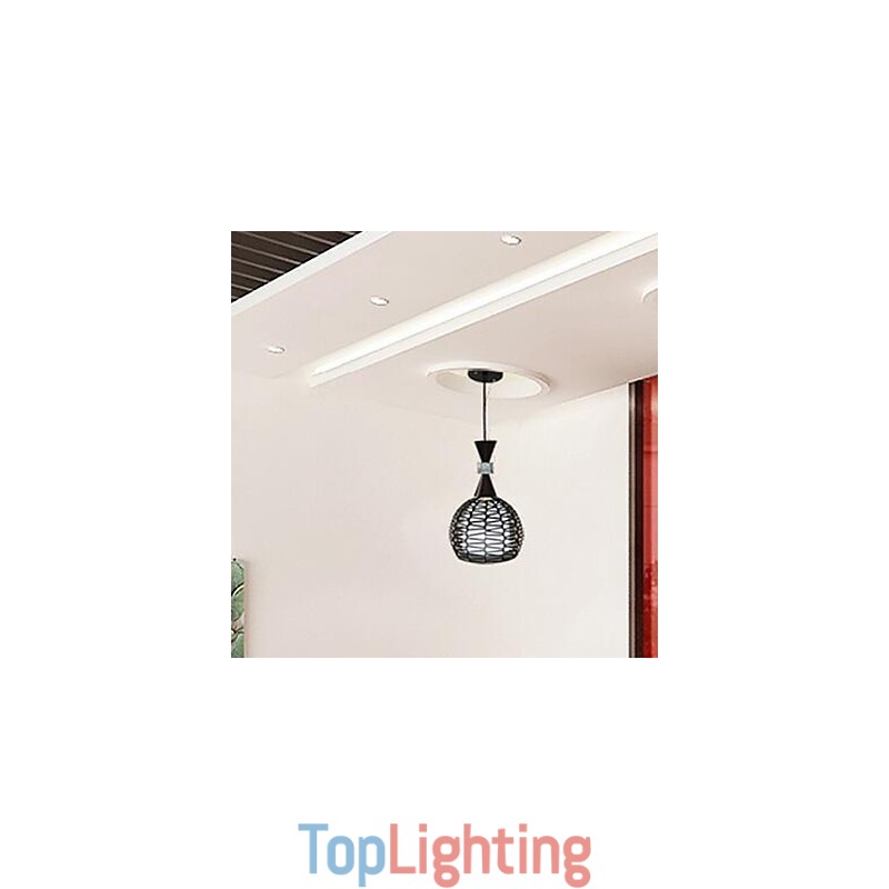 Rural Cany Art Weaving Classical Contracted Droplight Lamp Light