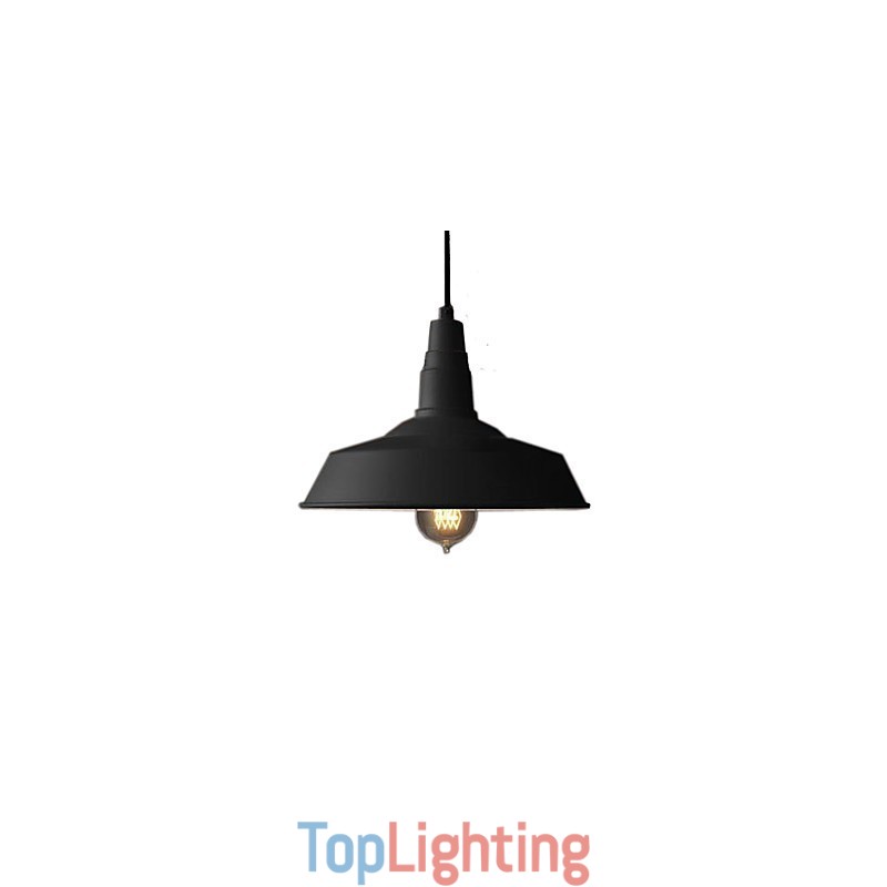 Vintage Painting Metal Pendant Light