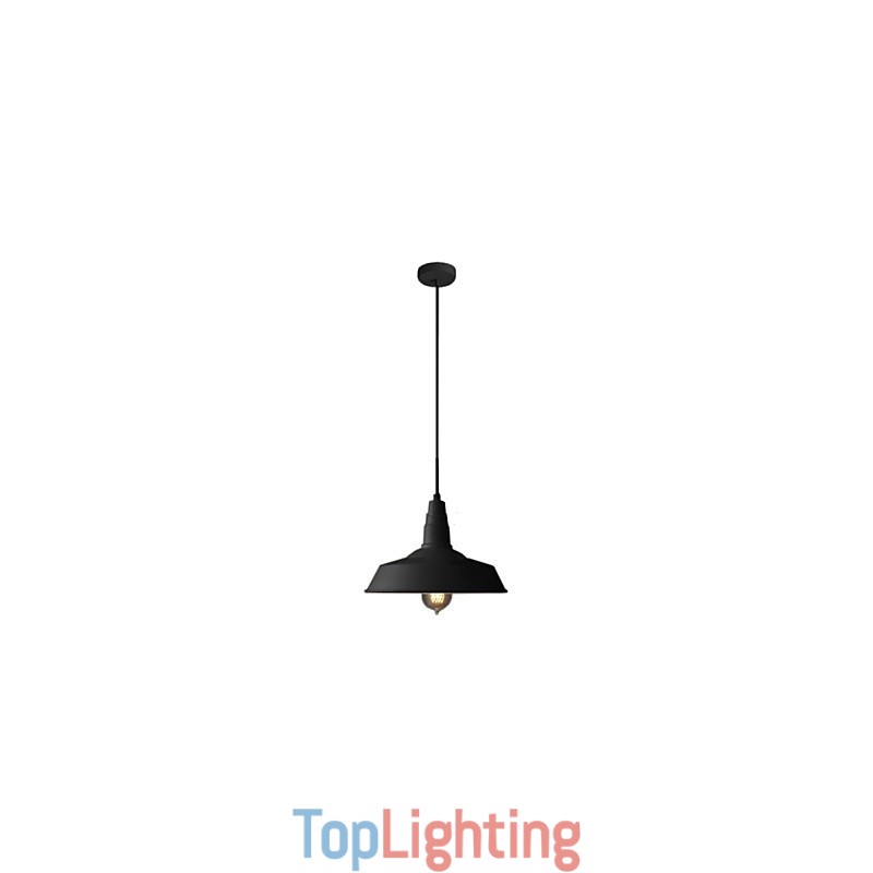Vintage Painting Metal Pendant Light