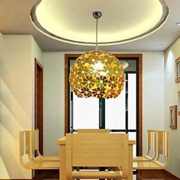 Modern Contemporary Crystal Mini Style Gold Metal Chandelier