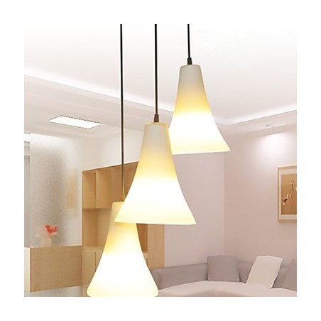 Funnel Cone Cone Type Single Head Trumpet Shaped Glass Meal Light Simple Droplight Lamp Light Funnel Cone Cone Type Single Head Trumpet Shaped Glass Meal Light Simple Droplight Lamp Light