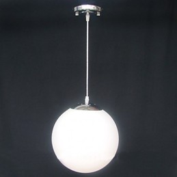 Contracted White Glass Ball Decorative Chandelier Light