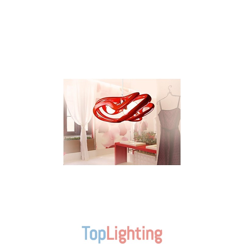 Modern Contemporary Painting Resin Pendant Light