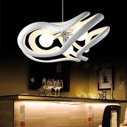 Modern Contemporary Painting Resin Pendant Light