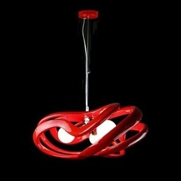 Modern Contemporary Painting Resin Pendant Light