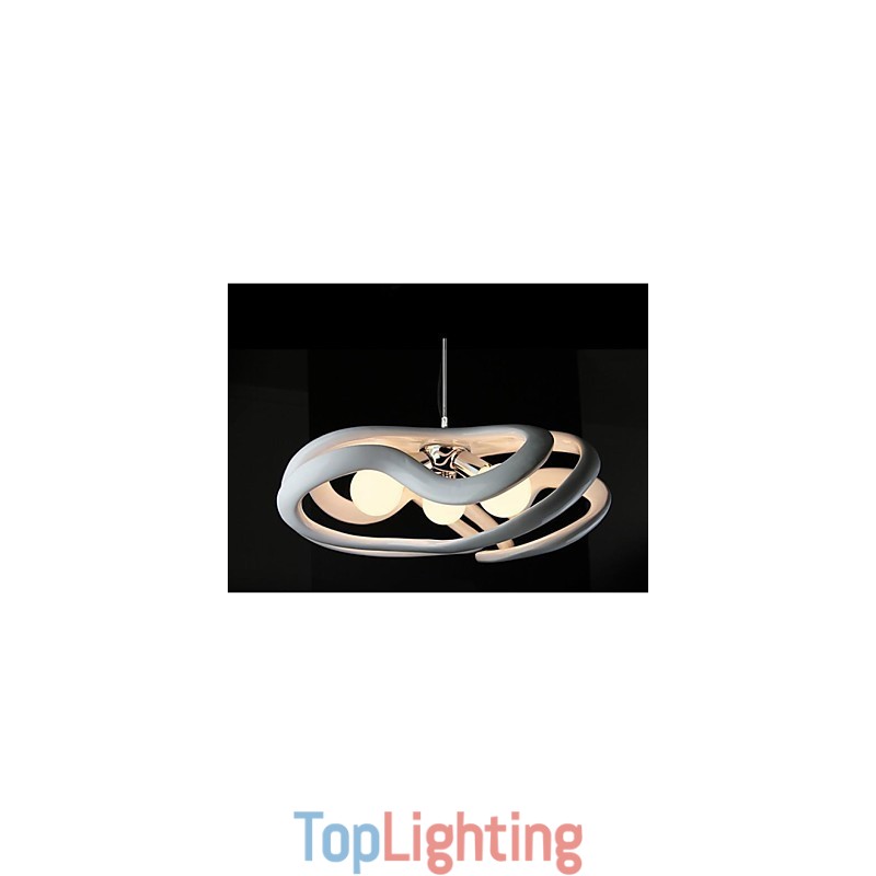 Modern Contemporary Painting Resin Pendant Light