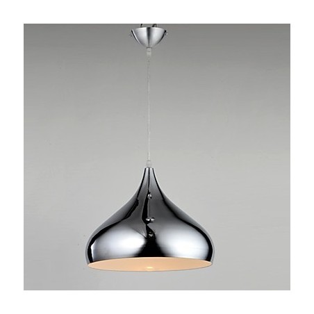 Modern Contemporary Mini Style Chrome Metal Pendant Light Modern Contemporary Mini Style Chrome Metal Pendant Light