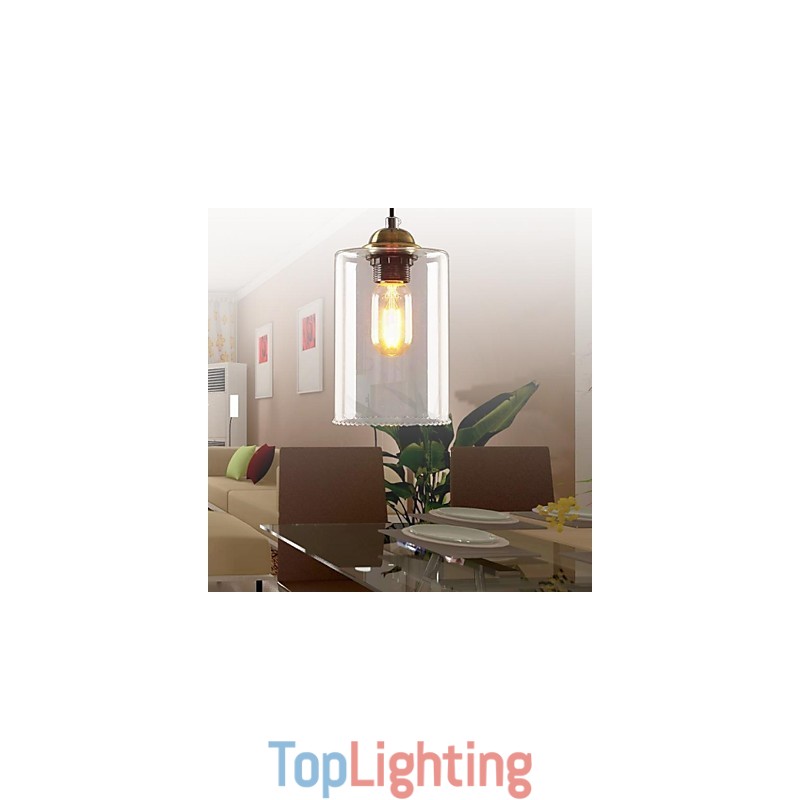 Retro Metal Chandelier