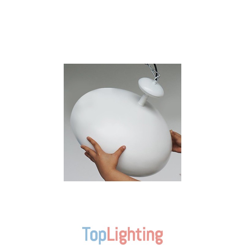 Modern Contemporary Retro Bowl Painting Pendant Light