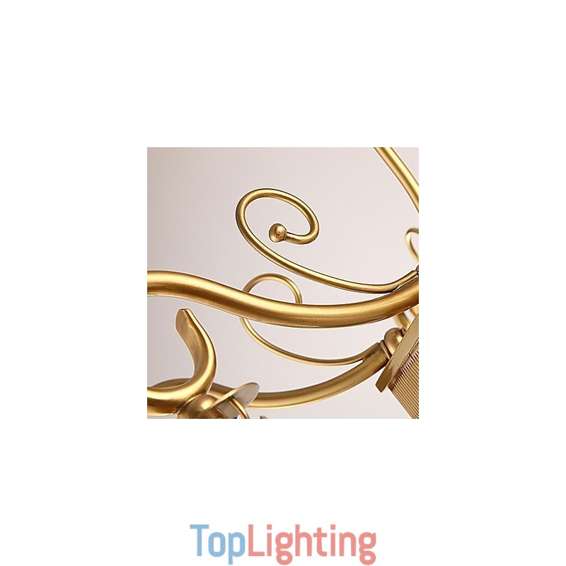 Chandelier Traditional Classic Rustic Lodge Metal