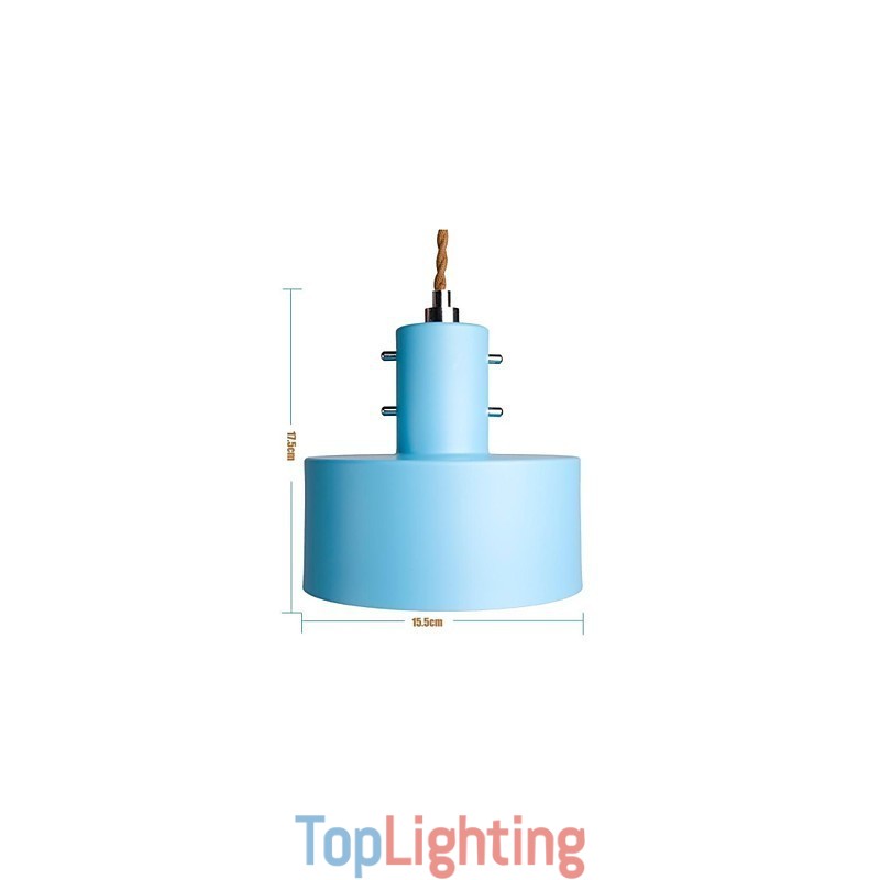 Modern Contemporary Country Mini Style Painting Metal Pendant Light Kids