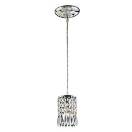 Modern Contemporary Crystal Mini Style Electroplated Pendant Light