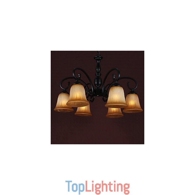 Traditional Classic Painting Chandelier