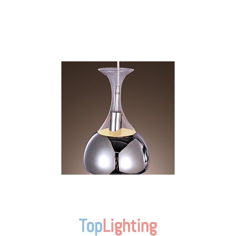 Modern Creative 3 Light Pendant in Shape Of Goblet