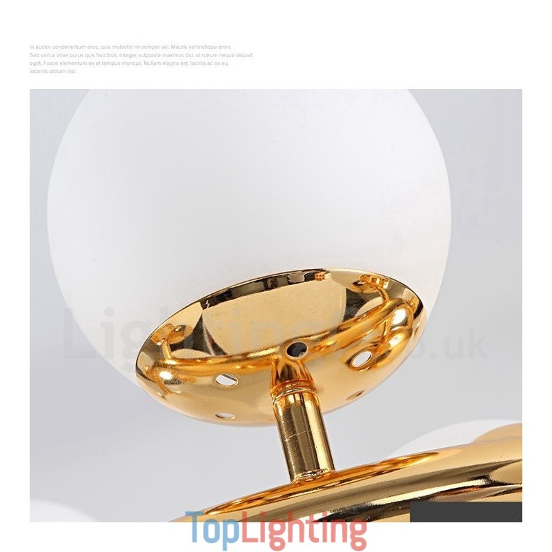 Modern Contemporary 16 Light Chandelier with Glass Shade and Lamp