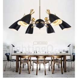 6 Light Modern Contemporary Chandelier Light