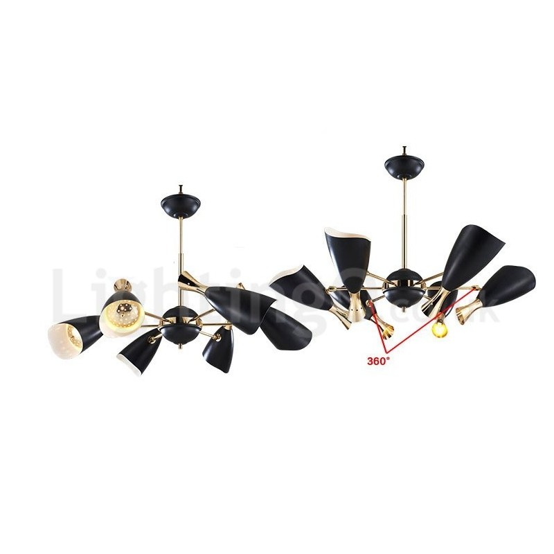6 Light Modern Contemporary Chandelier Light