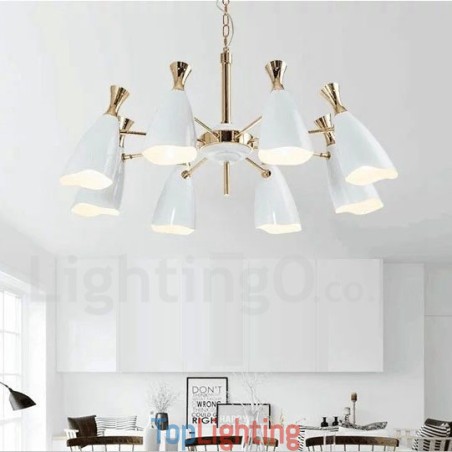 Modern Contemporary Style 8 Light Chandelier Lamp Modern Contemporary Style 8 Light Chandelier Lamp