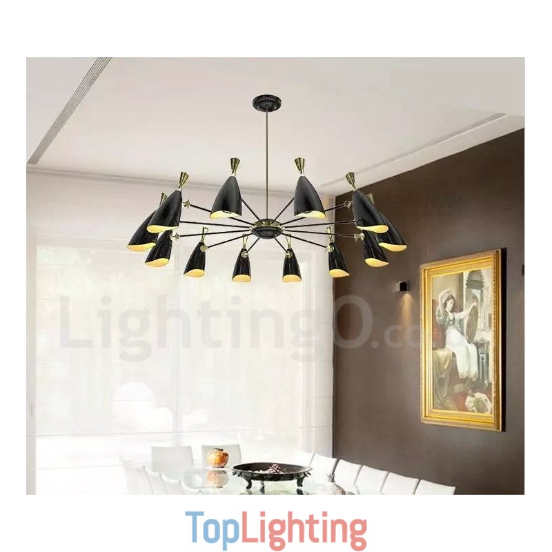 12 Light Chandelier Modern Contemporary Style Light