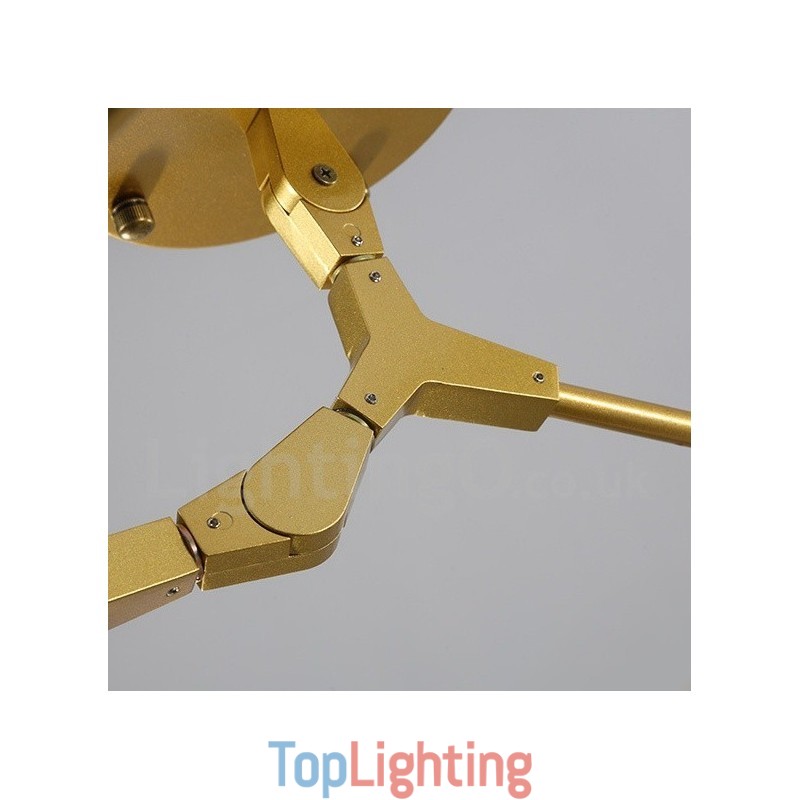 5 Light Modern Contemporary Chandelier Lamp