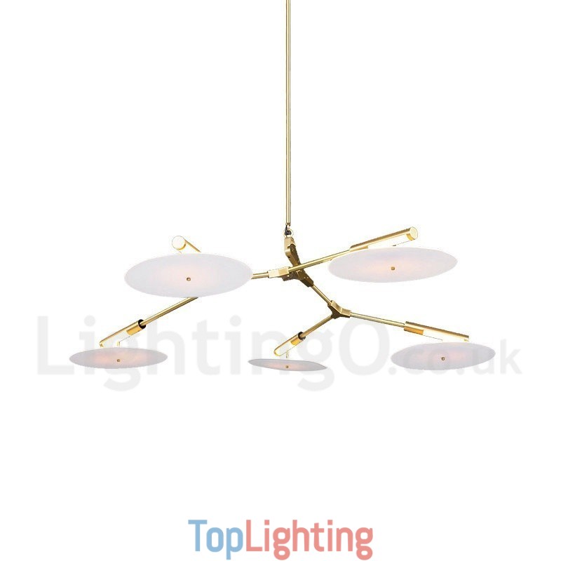 5 Light Modern Contemporary Chandelier Lamp