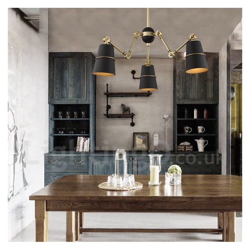 3 Light Modern Contemporary Chandelier Lamp Light