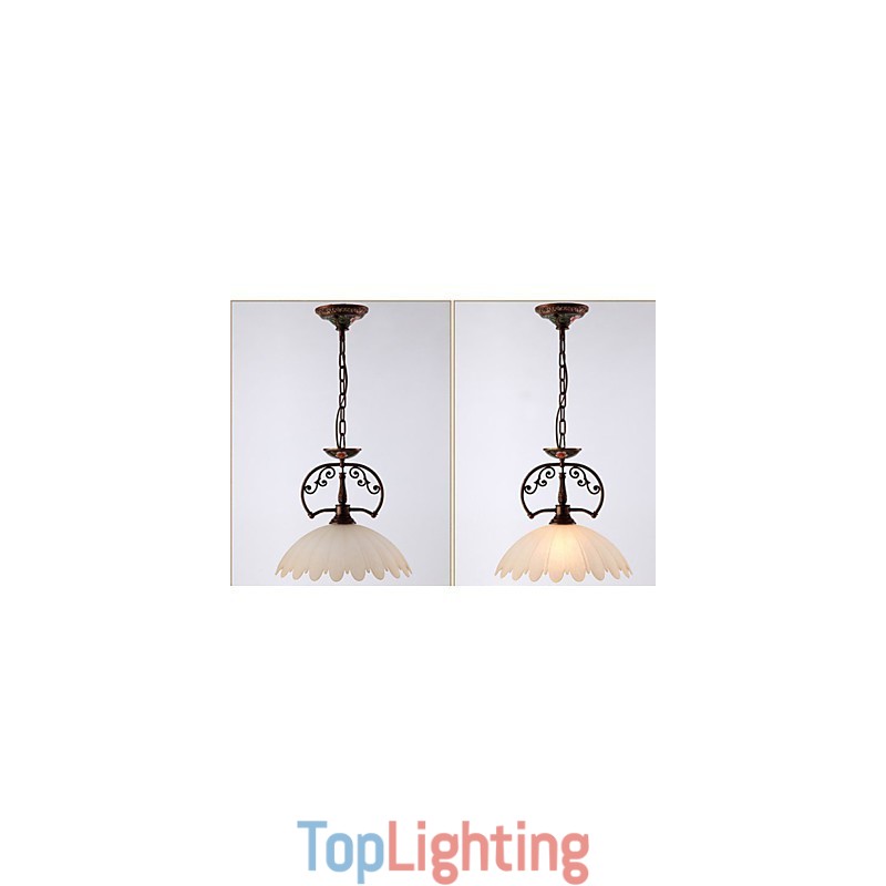 Retro Hand Painted Art Pendant Lamp Lighting Lamp Lighting