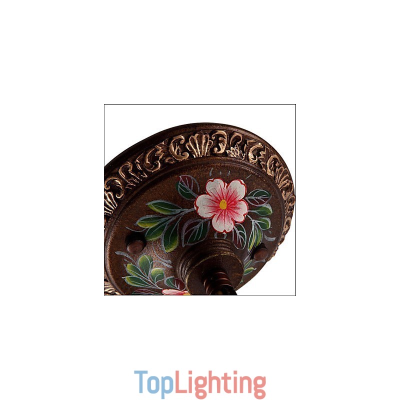 Retro Hand Painted Art Pendant Lamp Lighting Lamp Lighting
