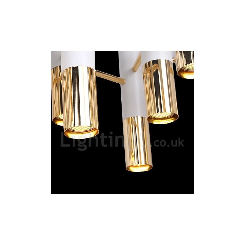 Modern Contemporary 13 Light Chandelier Single Tier Lamp Light