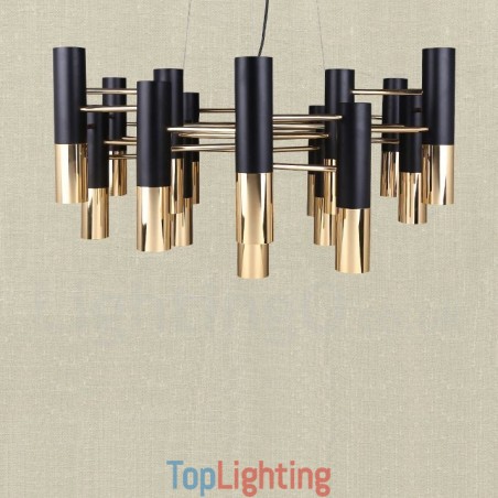Modern Contemporary 19 Light Chandelier Single Tier Lamp Light Modern Contemporary 19 Light Chandelier Single Tier Lamp Light