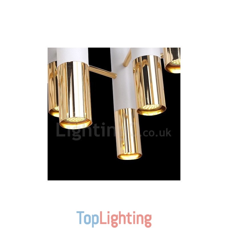 Modern Contemporary 19 Light Chandelier Single Tier Lamp Light