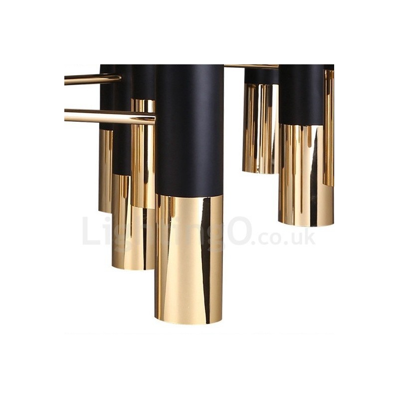 Modern Contemporary 22 Light Chandelier Single Tier Lamp Light