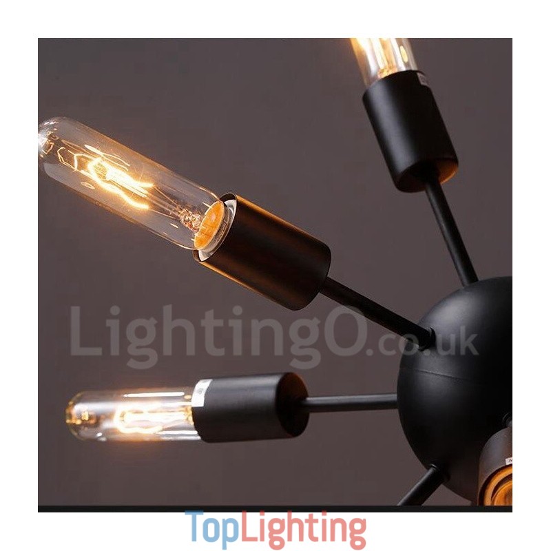 12 Light Retro Vintage Sputnik Chandelier