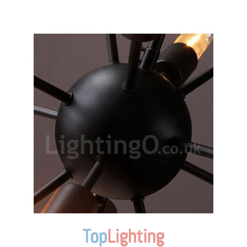 12 Light Retro Vintage Sputnik Chandelier