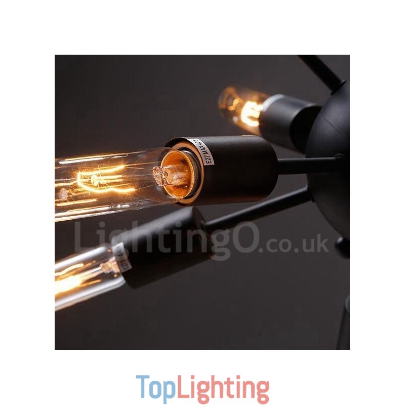 12 Light Retro Vintage Sputnik Chandelier