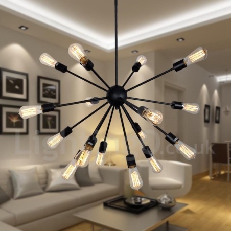 16 Light Vintage Retro Sputnik Chandelier 16 Light Vintage Retro Sputnik Chandelier