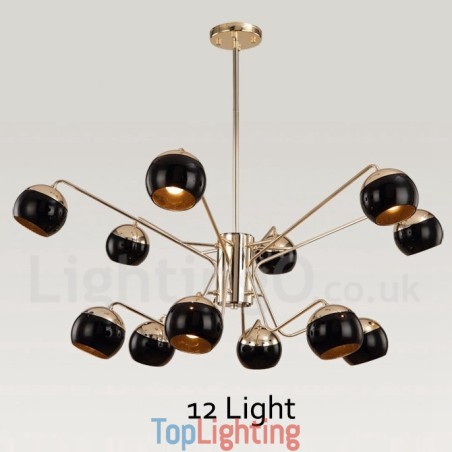 12 Light 2 Tier Modern Contemporary Metal Chandelier Lamp with Glass Shade 12 Light 2 Tier Modern Contemporary Metal Chandelier Lamp with Glass Shade