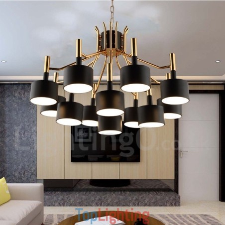 Modern Contemporary 12 Light 2 Tier Chandelier Lamp Light Modern Contemporary 12 Light 2 Tier Chandelier Lamp Light