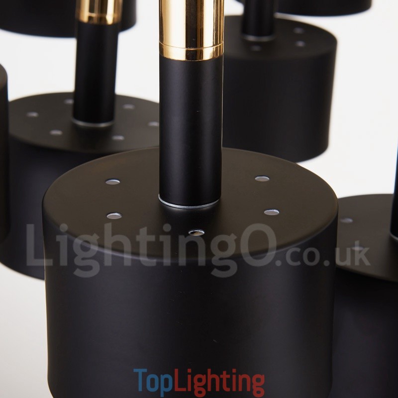 Modern Contemporary 12 Light 2 Tier Chandelier Lamp Light