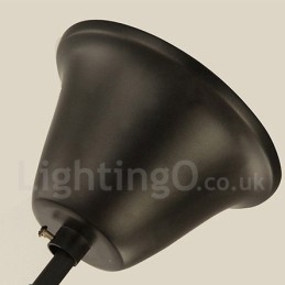 Country Retro 6 Light Single Tier Chandelier Lamp Light